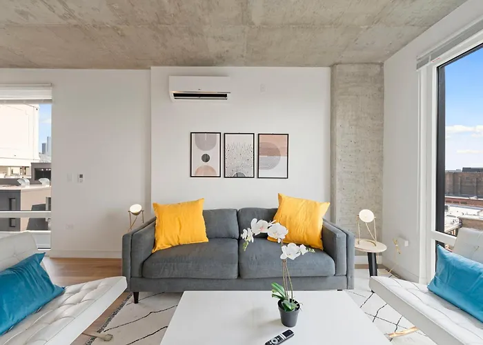 2br Escape Bright Sleek Spacious * Chicago